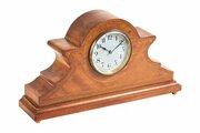 Antique Edwardian Mahogany Desk / Mantel Clock