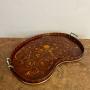 Antique Edwardian marquetry inlaid tray