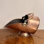 copper helmet coal scuttle