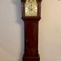 Antique George III eight day long case clock