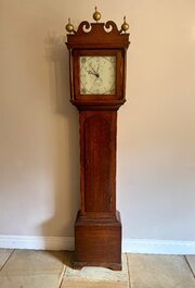 Antique George III Mahogany Long Case Clock