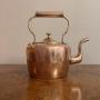 Antique George III small copper kettle