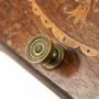 Inlaid coal box