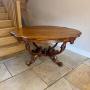 Antique Victorian rosewood centre table