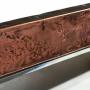 Rectangular copper mirror  Arts and crafts copper mirror