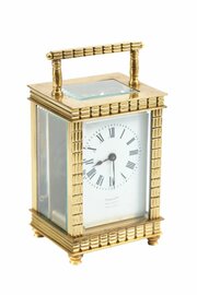 Beautiful Antique Brass Cased Carriage Clock