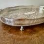 tray  silver plated tray