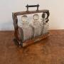 Antique Victorian tantalus  Victorian tantalus