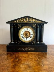 Fantastic quality antique marble mantle clock