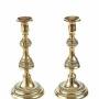 Pair Of Antique Brass Candlesticks