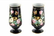 Pair Of Antique Victorian Porcelain Vases