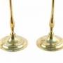 Pair of tall candlesticks  Pair of Brass candlesticks