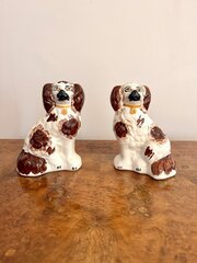 Pair Of Antique Staffordshire Dogs