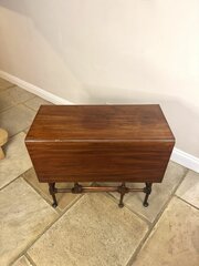 Quality Antique Edwardian Mahogany Gateleg Table 