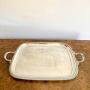 Quality antique Edwardian silver plated tray