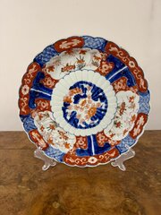 Quality Antique Japanese Imari Plate 