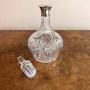 Antique decanter  Cut glass decanter