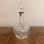 Quality antique Silver collar decanter 