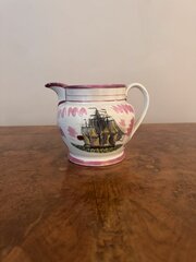 Quality Antique Victorian Sunderland Lustre Jug