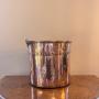 Quality antique Victorian copper coal bucket