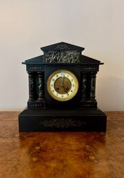 Quality Antique Victorian Eight Day Marble Mantle 