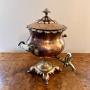 Antique copper samovar  Victorian copper samovar