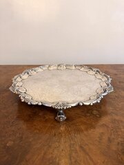 Quality Antique Victorian Silver Plated Tray