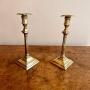 Pair of Antique candlesticks  Pair of Regency candlesticks