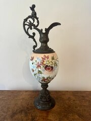 Unusual Large Antique Victorian Ewer 