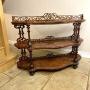 Victorian Whatnot  Three tier whatnot