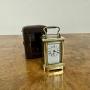 Victorian Miniature Brass Carriage Clock