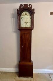 Antique George III Mahogany Longcase Clock 