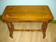 Butterfly Inlaid Walnut Stretc