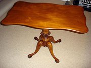 Solid Mahogany Rococo Style Oc