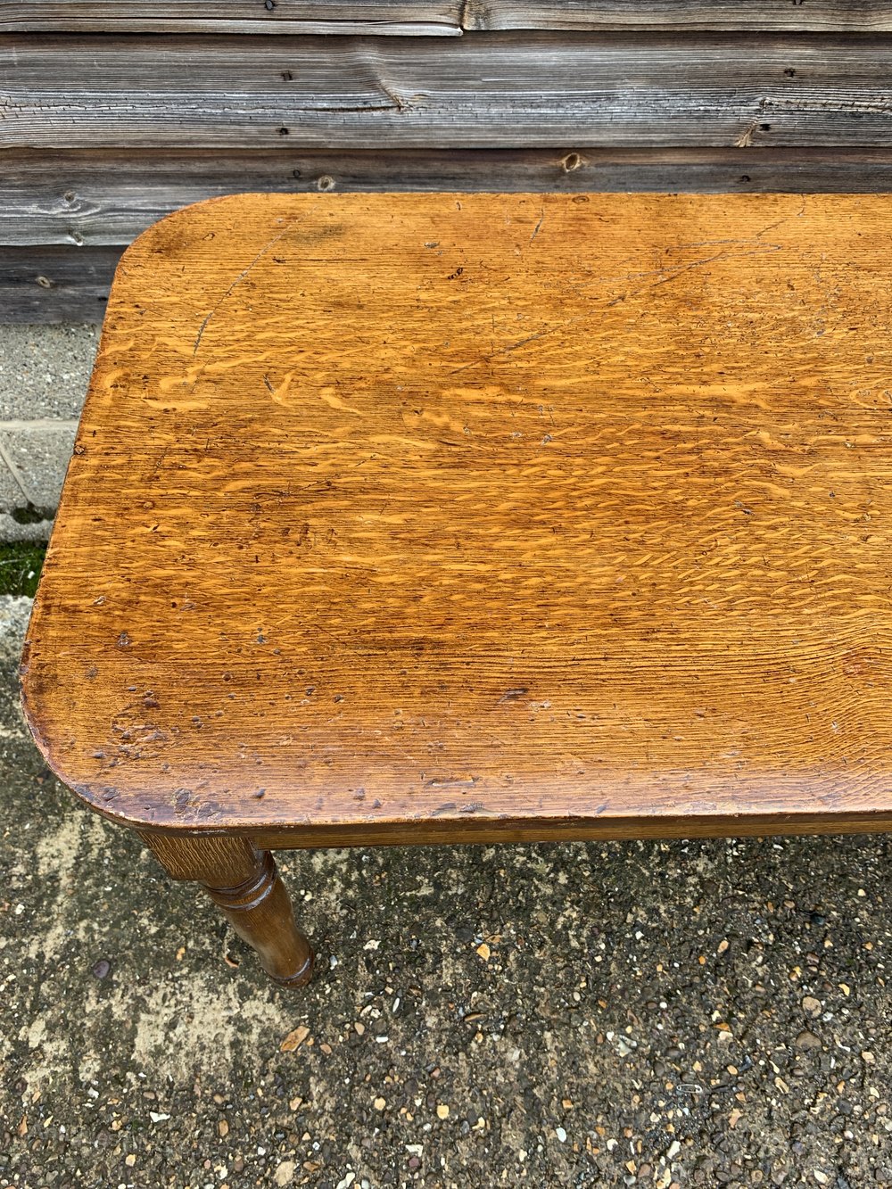 Painted Pine Tavern Table. Antiques Atlas