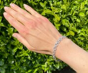 Diamond Panel Bracelet