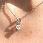 Diamond Solitaire pendant