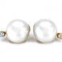 Mabe Pearl & Diamond Earrings