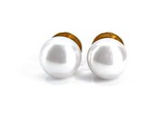 South Sea Stud Earrings By Schoeffel