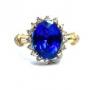 Tanzanite & Diamond Ring