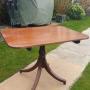 Antique 19c Mahogany flip top table