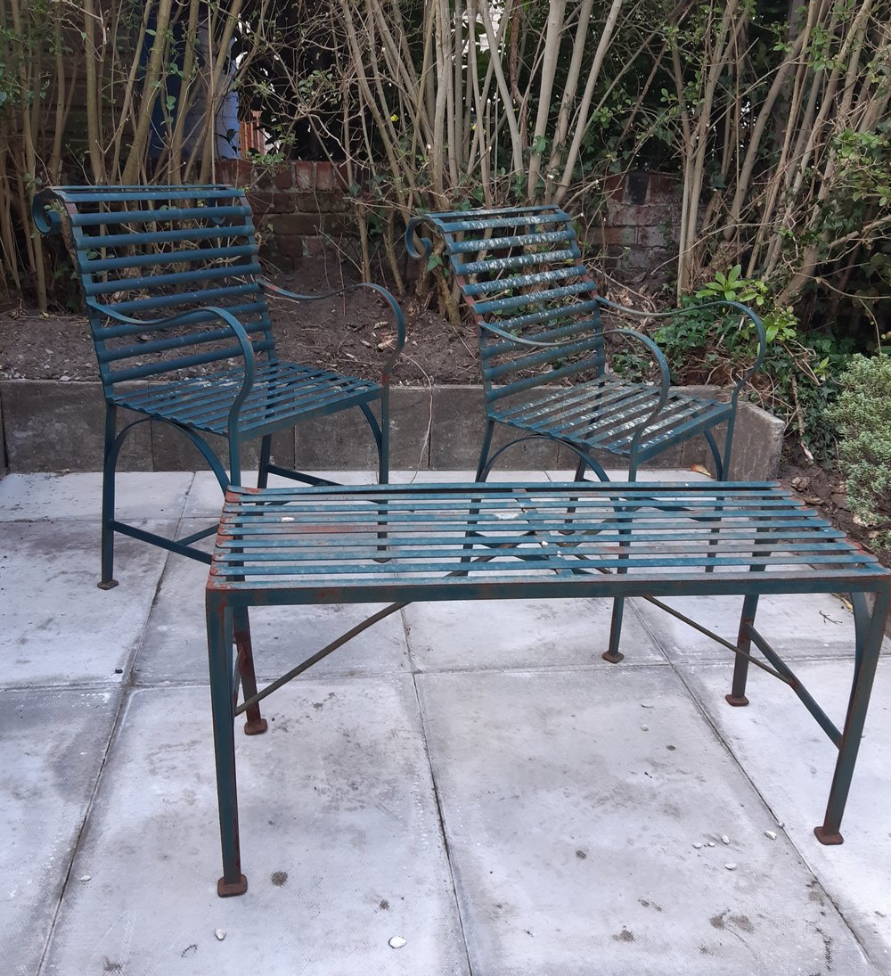 Antiques Atlas Antique Garden Chairs And Table