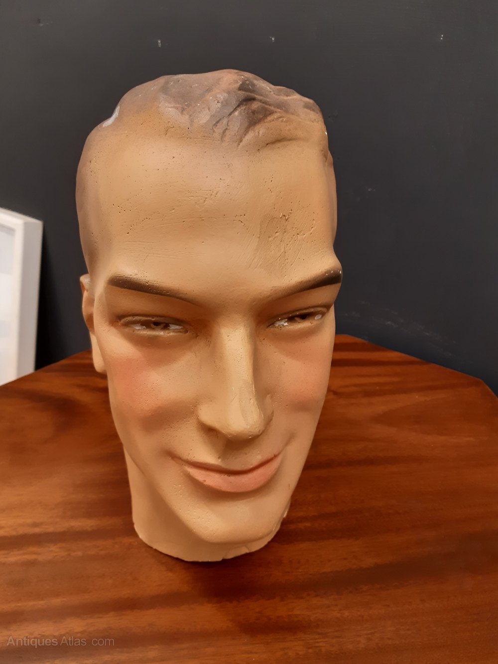 Antiques Atlas Male Head Shop Display