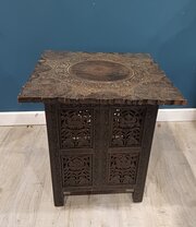 North Indian Hand Carved Table