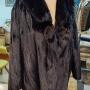 Vintage 80s Mink Coat