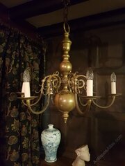 Antique Flemish Chandelier