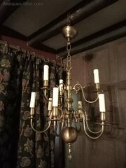 Antique Flemish Chandelier