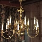 Antique Flemish Chandelier