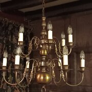 Antique Flemish Chandelier