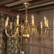 Antique Flemish Chandelier
